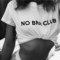 skuggnas no bra club letters print women tshirt cotton casual funny t shirt for lady girl top tee hipster tumblr drop ship