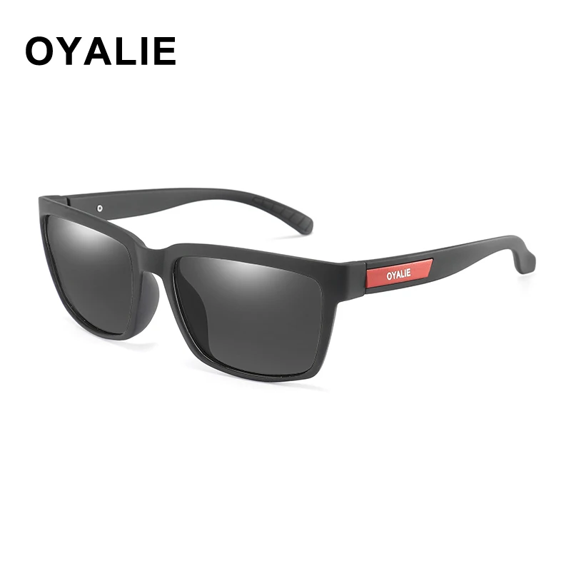OYALIE Для женщин очки Ночное видение поляризованные очки Для мужчин солнцезащитные очки UV400 защиты вождение автомобиля очки ночью - Цвет линз: C1 Black