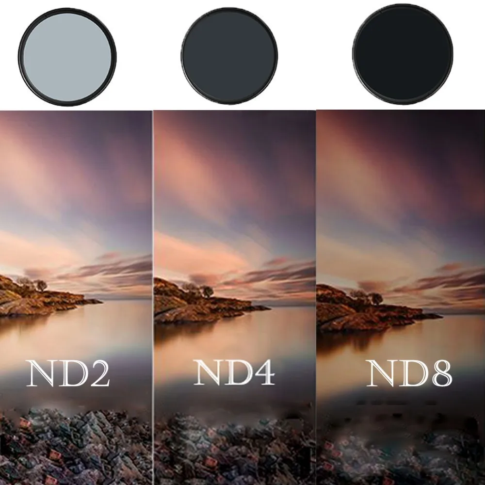 Фильтр для объектива BAODELI Dslr Mrc Filtro набор фильтров объективов Concept Nd 2 4 8 49 52 55 58 62 67 72
