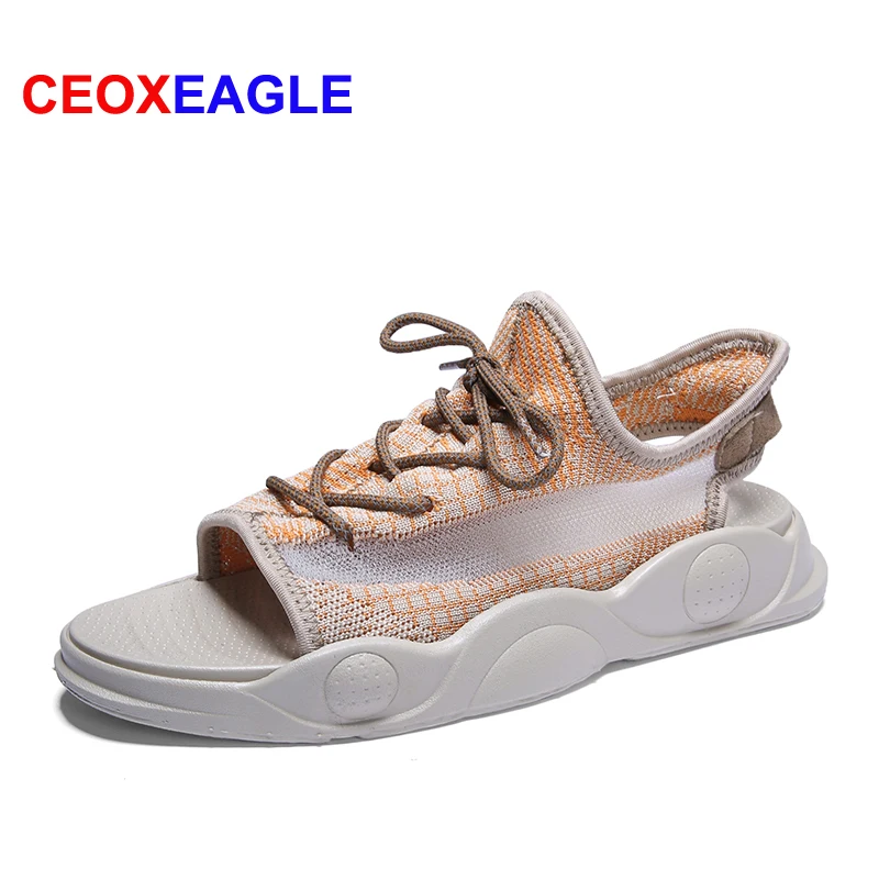 Мужские сандалии Zuecos Sandalias Zapatos Hombre модные пляжные слиперы размеры 39 44 лето