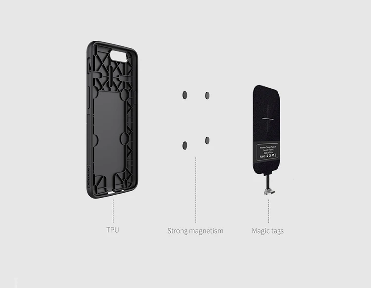 Для Oneplus 5 One Plus 5 Nillkin Qi беспроводной зарядный приемник, зарядное устройство, чехол, аксессуары, задняя крышка, зарядка, волшебный чехол