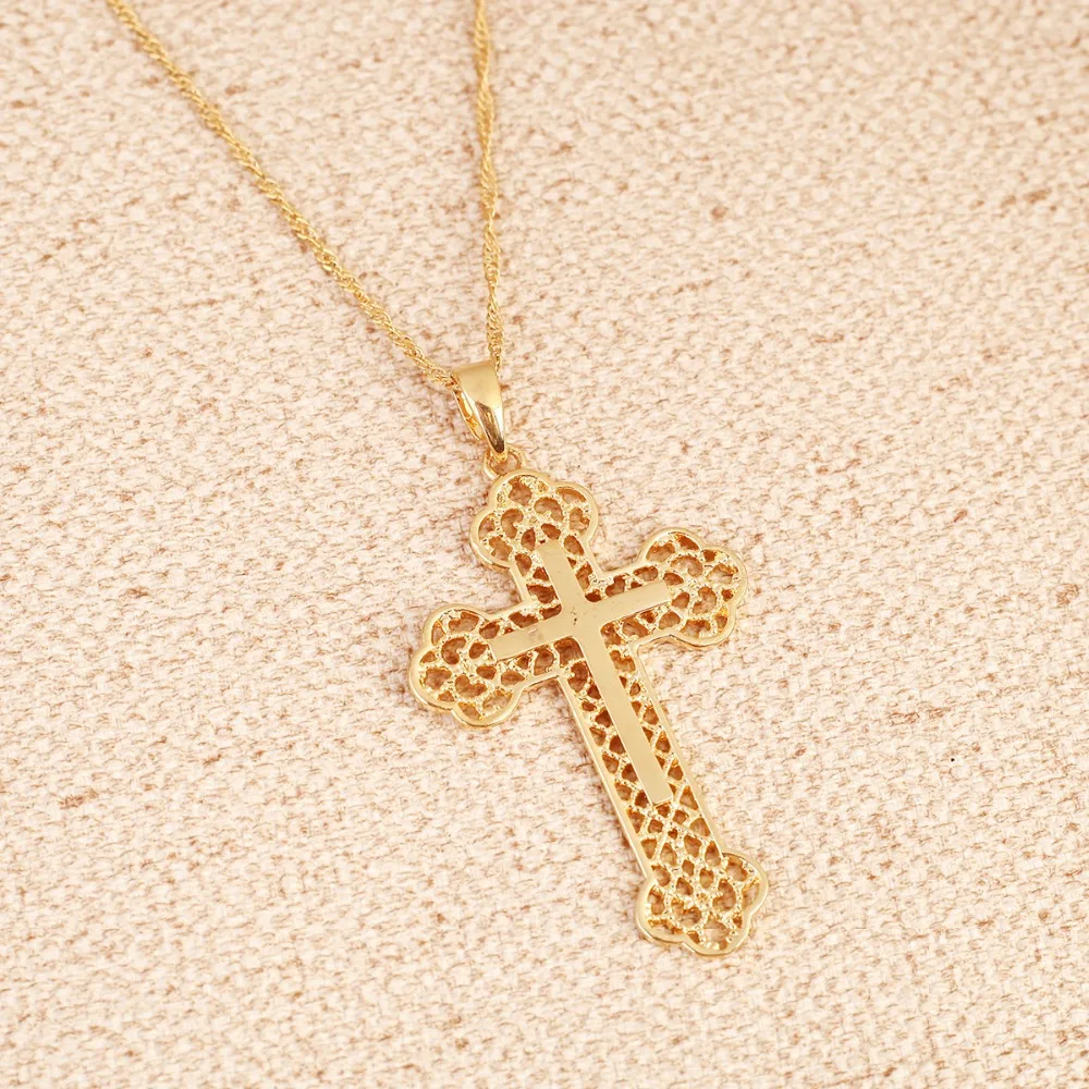 Цепочка с подвеской в виде святого Иисуса Христа подарочное ожерелье из 24