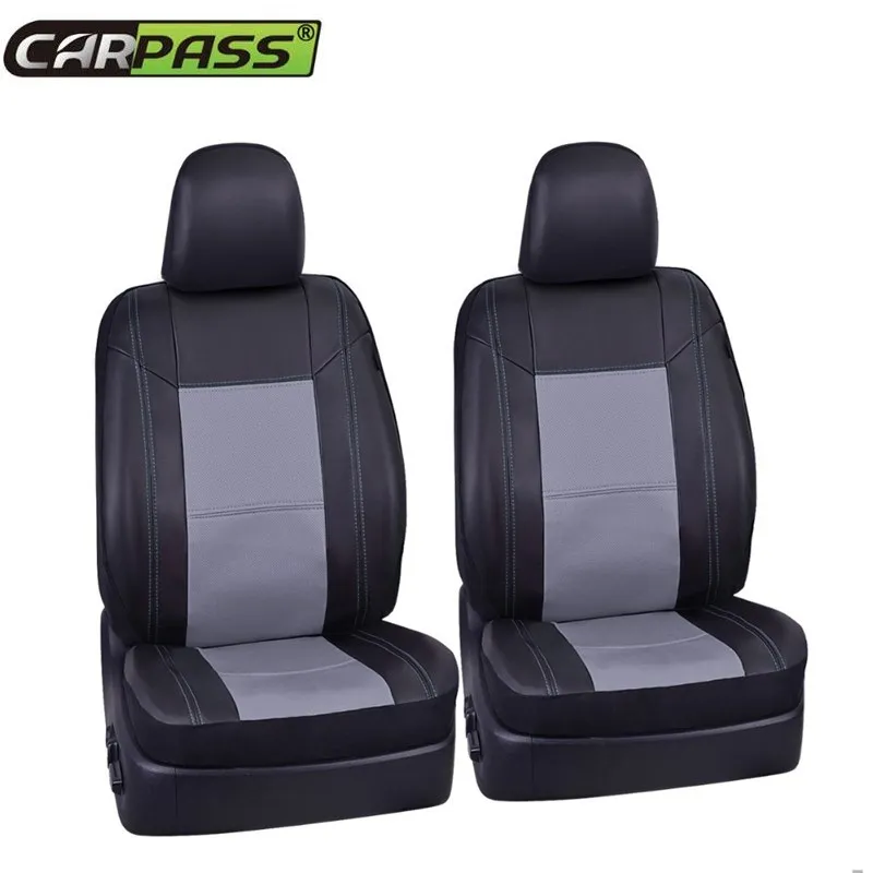 Автомобиль Новый штамповки полная кожа 2 переднего сиденья красные синие Бежевый