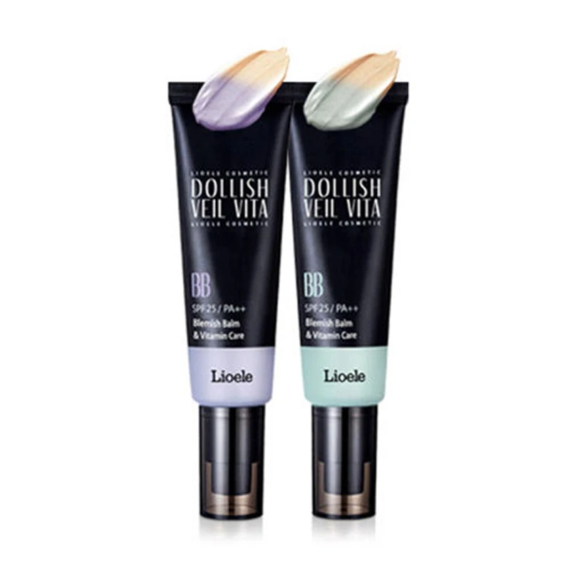 LIOELE Dollish Veil Vita BB SPF25 PA + 50 мл крем Профессиональный праймер тональный макияж