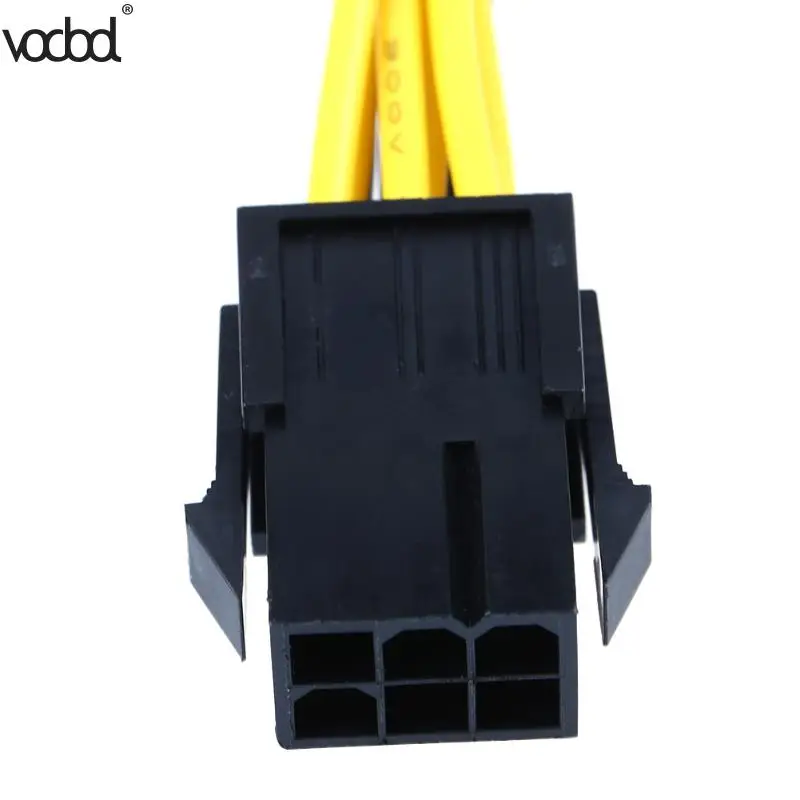 8 (6 + 2) Pin CPU Molex PC блок питания 20 см 6 pin к 2 PCI e Express графическая карта контактный