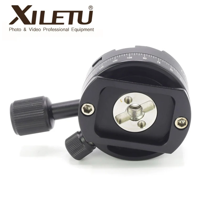 Xiletu LPC-1 360 градусов панорамная платформа головка штатива монтажный адаптер зажим для цифровой камеры Arca Swiss с винтом 1/"-3/8"