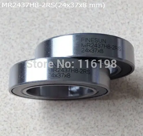 2 шт./лот MR2437H8 2RS 2437H8 24378 велосипедов подшипник 24x37x8mm ремонт подшипников|bearing|bearing