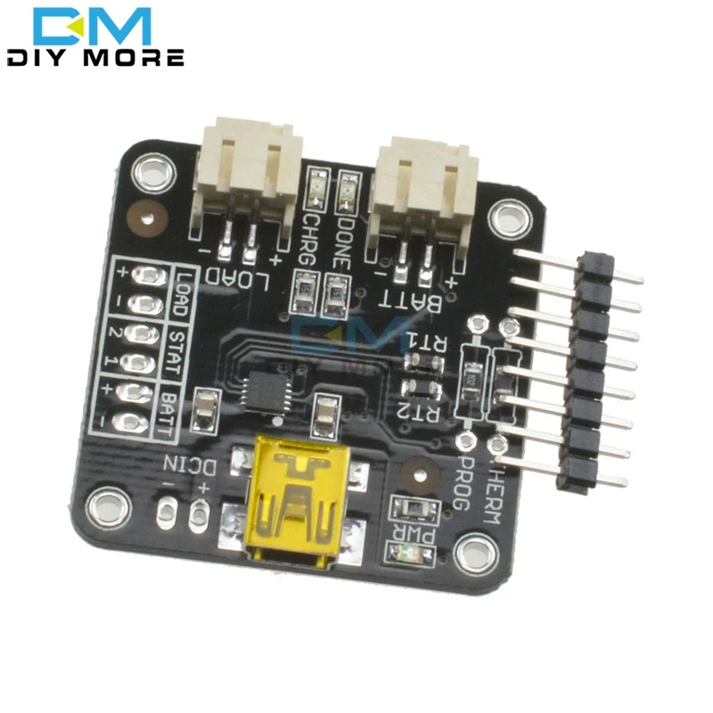 MCP73833 USB литий ионный аккумулятор зарядное устройство Модуль 5V Chraging LiIon LiPoly плата 3