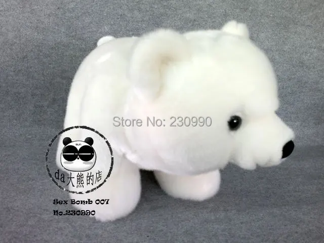 Новинка 2017 32 см белые детские плюшевые игрушки с изображением белых медведей для