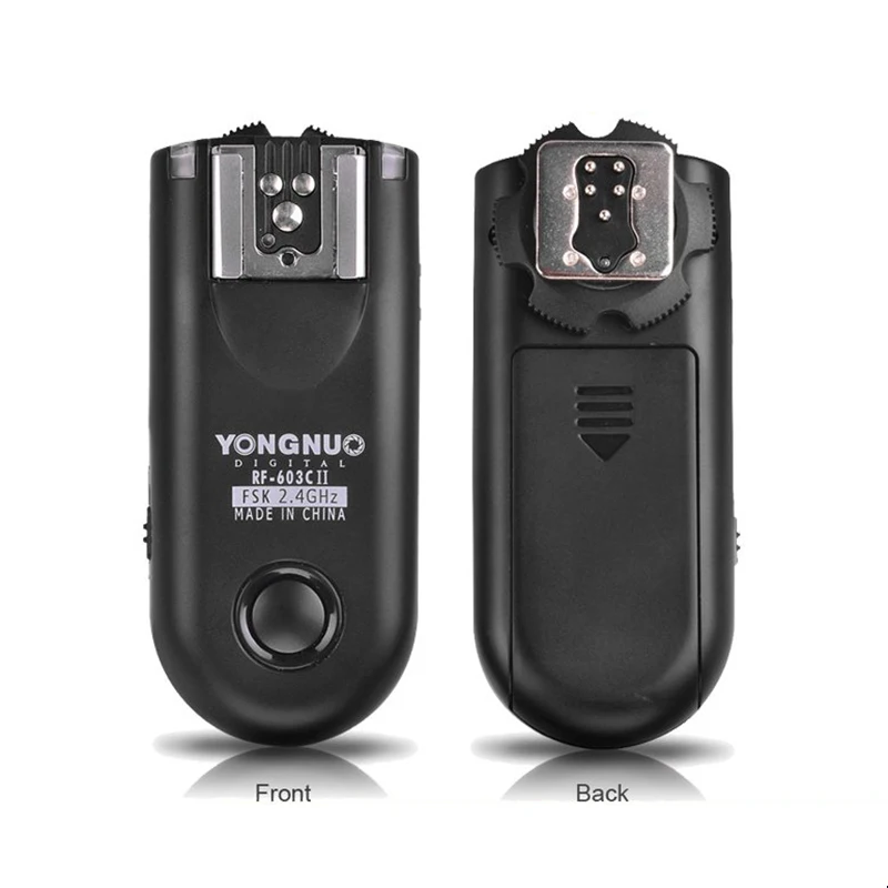 Беспроводной триггер для вспышки YONGNUO RF 603 II RF603II 2 трансивера камер Canon Nikon и YN 560III