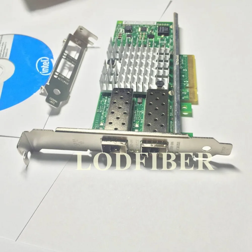 LODFIBER X520 DA2 10 Gigabit 10GBe для программирования в производственных условиях двойной