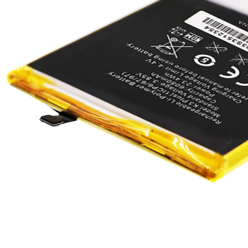 Для OUKITEL K3 плюс Батарея Batterie Bateria Batterij Аккумулятор Акку 6080 мАч высокое Ёмкость +