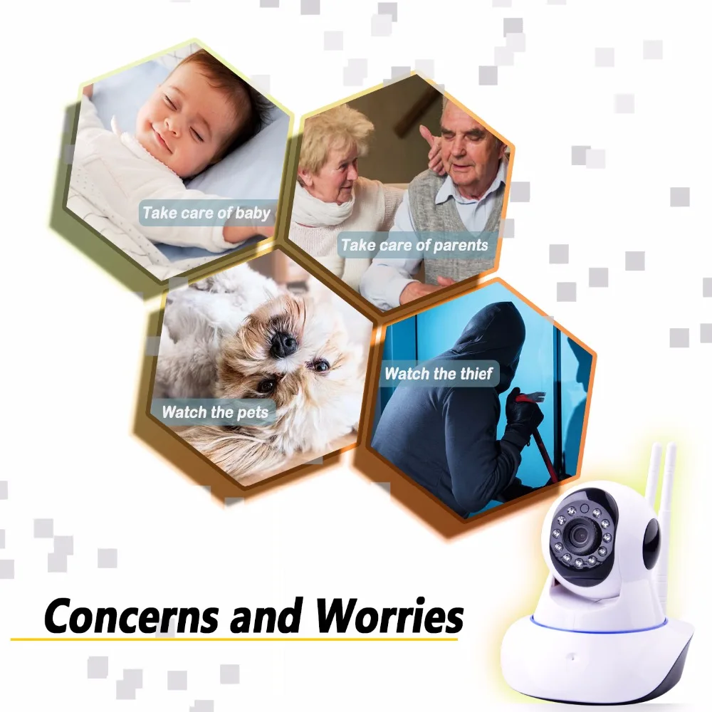 Anbvision 1080/960 P беспроводная домашняя ip камера видеонаблюдения Wifi ночного видения CCTV