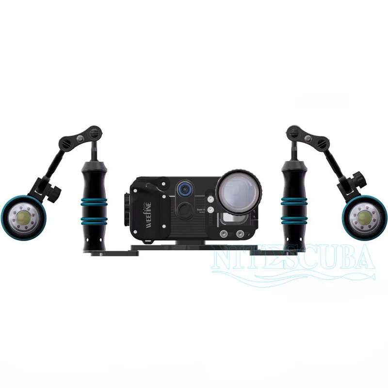 Weefine Камера держатель ручки лоток захвата кронштейн для Gopro Tg6 Rx100 Корпус Дайвинг