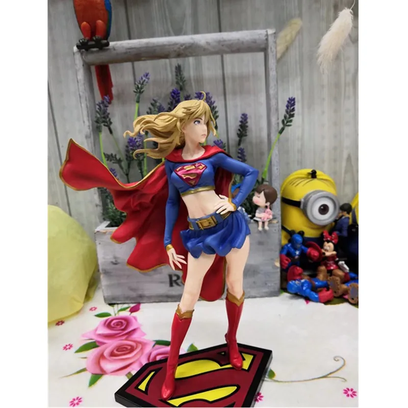 Justice League DC Comics Super Girls Supergirl фигурка ПВХ фигурка Коллекционная модель игрушки Супермен