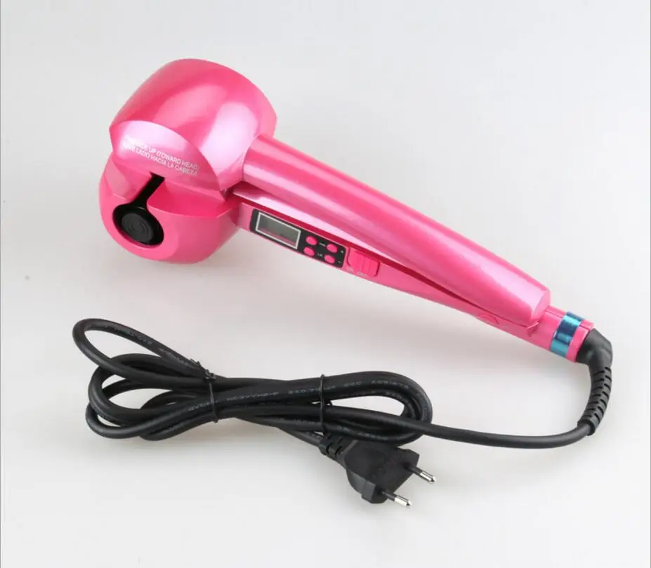 Автоматическая завивка турмалиновых и керамических волос 4 насадки 110 240 В