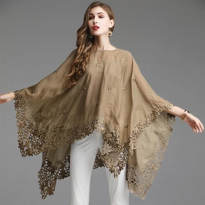 khaki top 1pc Комплекты дизайнерской одежды высшего класса и костюмы летний модный брючный костюм женский свободный топ с рукавами летучая мышь блузка+ Прямые брюки комплект - Цвет: khaki top 1pc