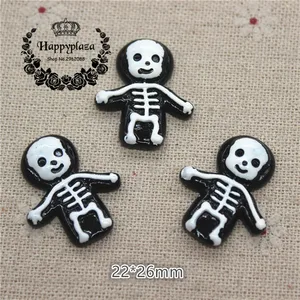 10 шт., миниатюрный кабошон для Хэллоуина, 21*27 мм