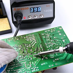 A-BF 260D 2 в 1 высокочастотная паяльная станция с цифровым дисплеем 120 Вт Промышленный сварочный аппарат с полным набором инструментов