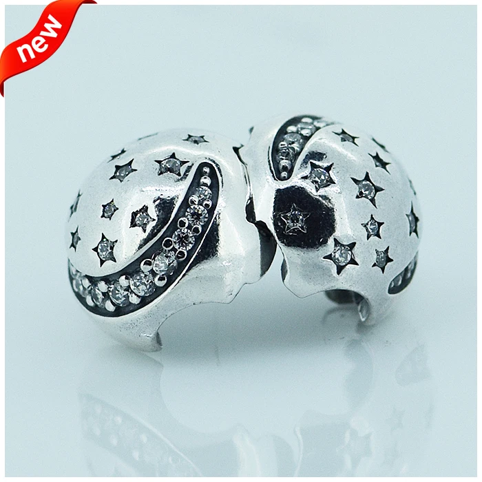 Подходит для Pandora Браслеты Новые оригинальные 100% 925 пробы серебряные подвески