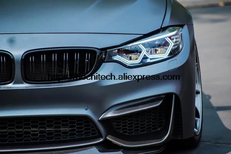 Белая концепция M4 знакованный стиль светодиодный комплект Angel Eye с релейными