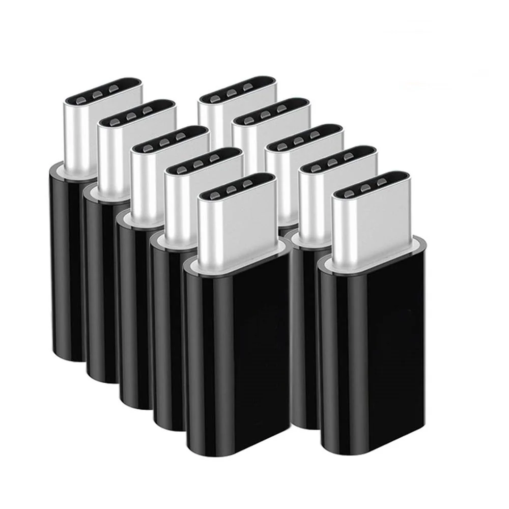 Tongdaytech 20 шт. USB C адаптер Micro USB Женский к type-C Мужской Тип C кабель адаптер usb-адаптер Tipo C для samsung S9 S8 S10
