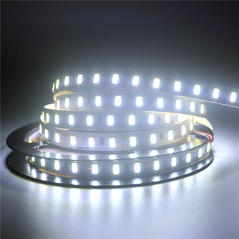 

DC 12V SMD 5630 LED strip light 5m/roll 300 450 600 leds 5730 flexible bar light Non-waterproof indoor home decoration light