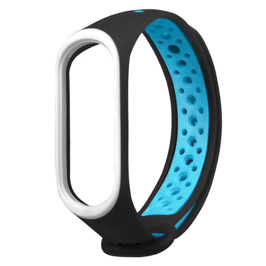 Ремешок спортивный силиконовый для Mi Band 3 браслет смарт часов Xiaomi 3|Ремешки часов|