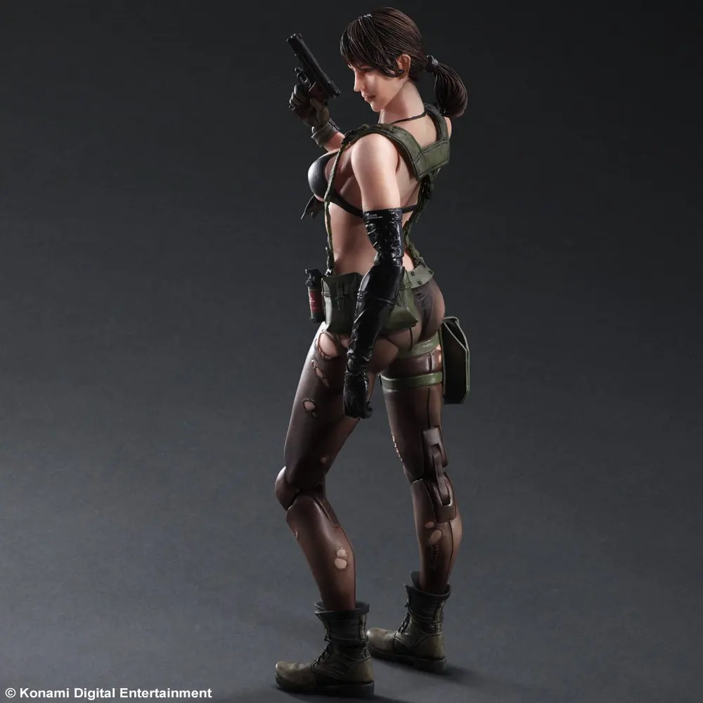 PLAY ARTS Change Metal Gear Solid V Pa Тихая Модель игры модель игрушки хобби фигурки игровые