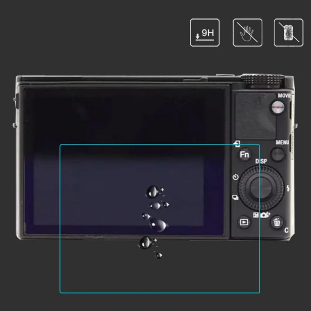 Защитная пленка из закаленного стекла для Sony RX100 RX100II RX100III A9 RX100M2|Смарт-аксессуары|