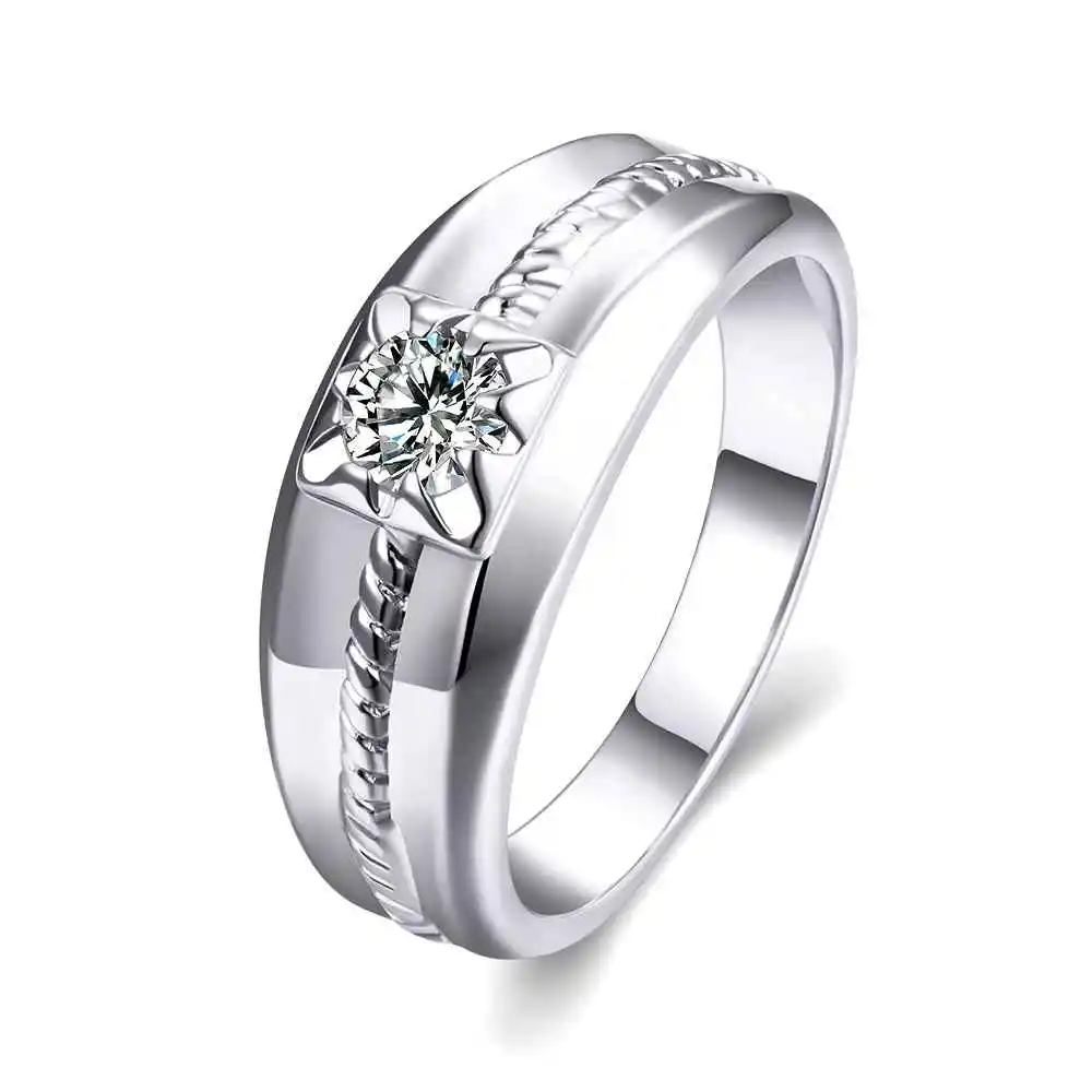 Кольцо на палец с цирконием NFSR007 розовое/золотое|eternity ring|ring wholesalewholesale rings |