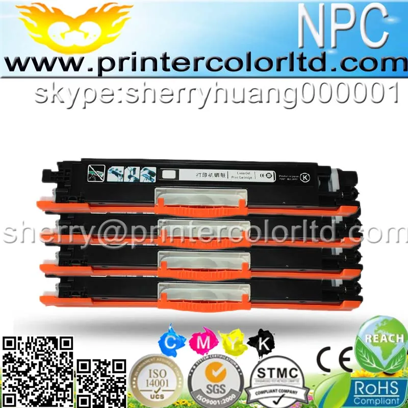 Совместимый цветной картридж CE310A CE311A CE312A CE313A для HP CP1025 CP1025nw M175A M175nw|toner cartridge|color toner