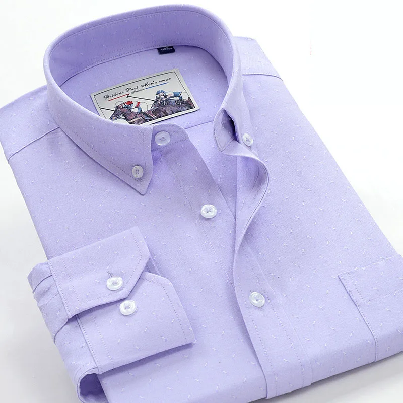 Мужская офисная рубашка с длинным рукавом большие размеры 48 49 50 150 кг