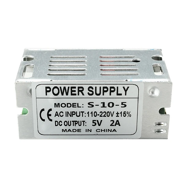 AC 110 220V DC/DC 5V 2A 10 Вт Светодиодный драйвер переключатель Питание трансформатор для