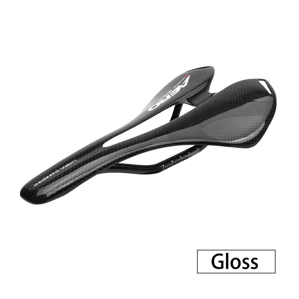 black gloss 3K Красочный Ullicyc топ-уровень горный велосипед полный карбоновое седло шоссейное велосипедное седло MTB переднее Селла силлин сиденье Matround ZD136 - Цвет: black gloss 3K