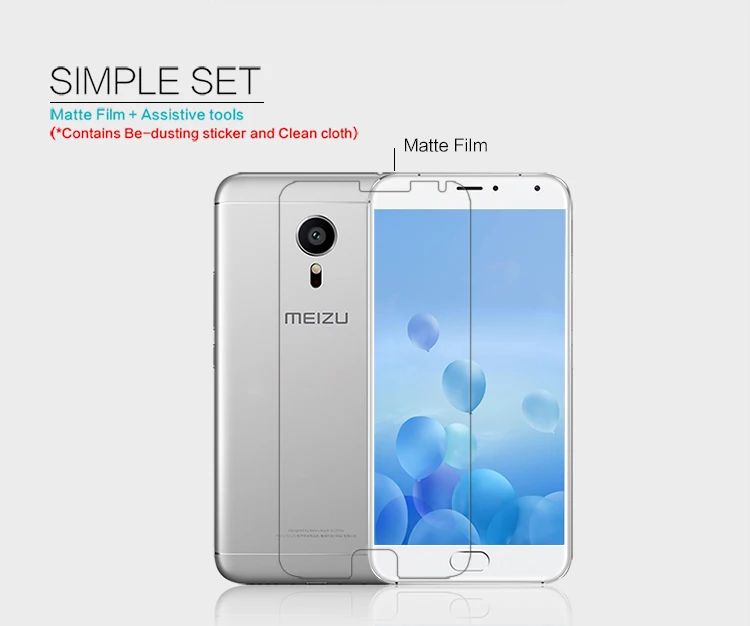 Защитная пленка для экрана Meizu Pro 5 Nillkin Clear/Matte MX5 Pro|screen protector|matte screen protectornillkin protector |