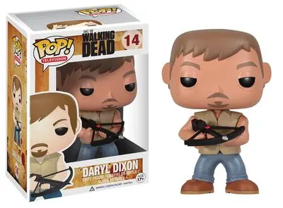 14 DARYL FUNKO pop The Walking Dead NEGAN CARL MICHONNE модель Фигурка Коллекционная модель игрушки для подарка - Цвет: 14 DARYL