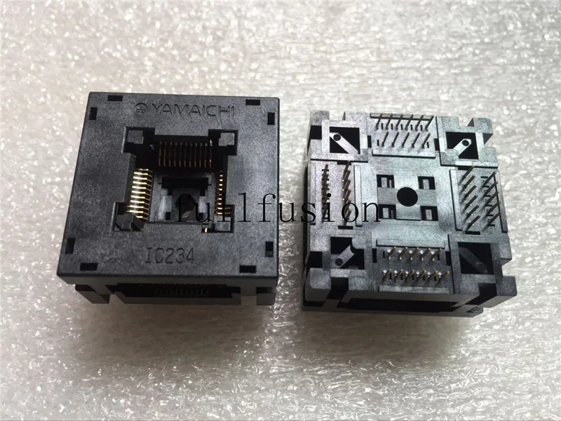IC234 0444 037 QFP44P 0 8 мм Шаг Yamaichi IC Тесты гнездо TQFP44P величина тела ИС 10x10 гореть в