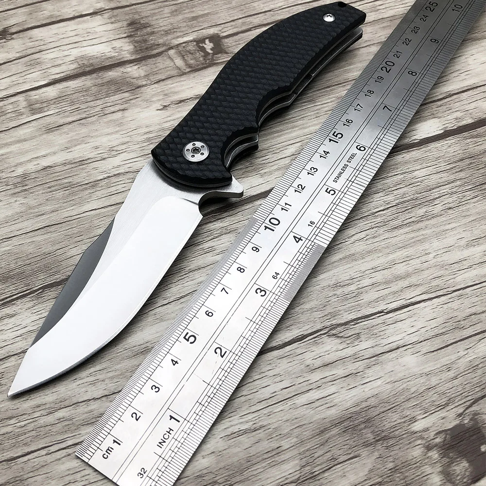 Тактический складной нож ZZSQ ZT0606 карманные походные ножи с деревянной ручкой G10