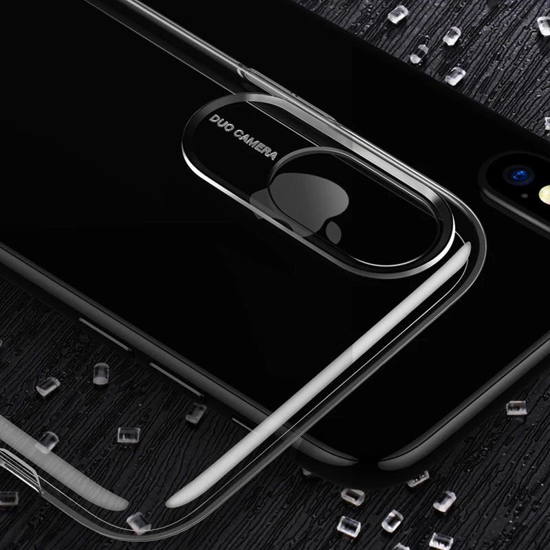 USAMS Оригинальный чехол для iPhone X ультра-тонкий ТПУ iPhoneX защитный телефона |