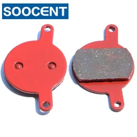 1 pair red sintered cycling bicycle disc brake pad for magura julie 2001 2008