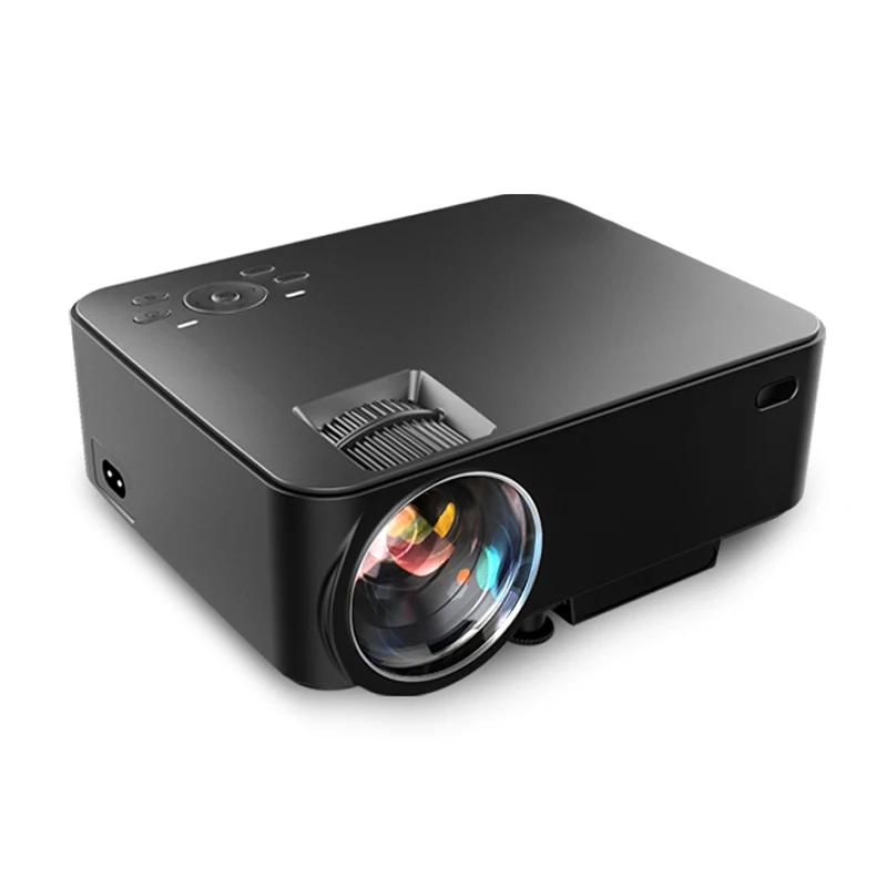 Новый Портативный Цифровой Мини android 4.4 Wi Fi Bluetooth smart LED ЖК Проектор HD 1080 P Домашний