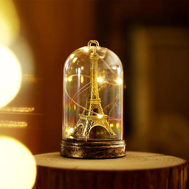 

Creative Paris Tower Light Bar Home Decoration Gift Miniatures Photography Props