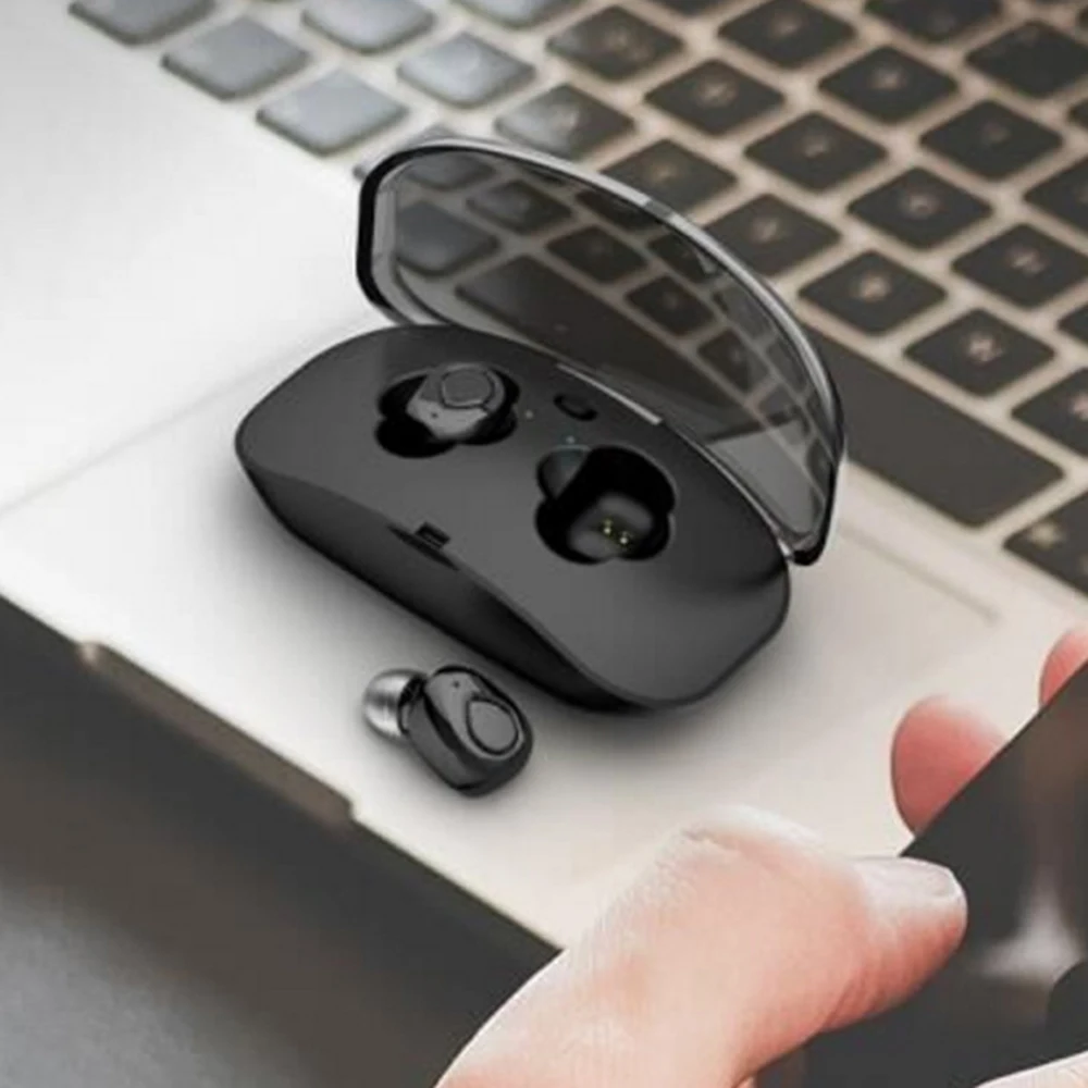 TWS Беспроводные наушники с микрофоном Bluetooth беспроводные гарнитура для телефона