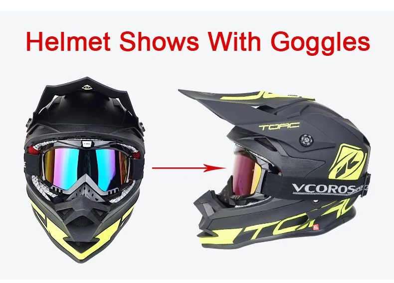 Vcoros Gafas moto rcycle очки шлем очки мото шлемы очки маска для мотокросса лыжные ветрозащитные очки