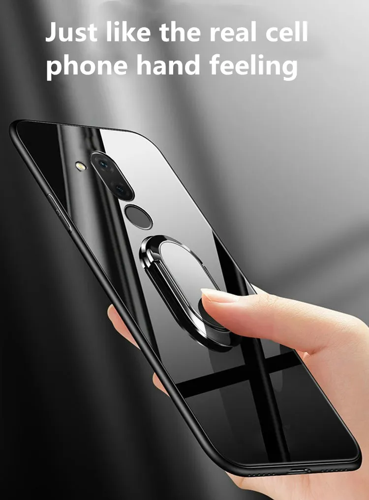 Huawei Mate 20 Lite Case Mate20 6.3 magnet car tempered glass tpu For SNE-LX1 Back Cover | Мобильные телефоны и