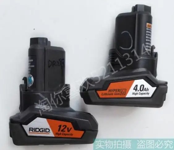 4.0AH RIDGID Ricci AEG 12V аккумулятор, 1.5AH 2.0AH 3.0AH 4.0AH.(используется продукт - Цвет: 4.0AH
