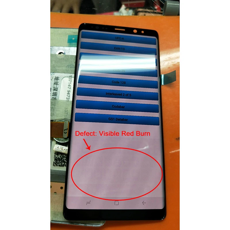 Оригинал Amoled 6 3 ''Дисплей Замена ЖК дисплей для SAMSUNG GALAXY Note 8 Note8 с Сенсорный