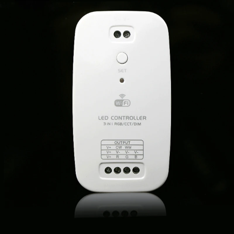 Новый светодиодный контроллер Wifi RGBW RGB + CCT 2 в 1 умный светильник полоска