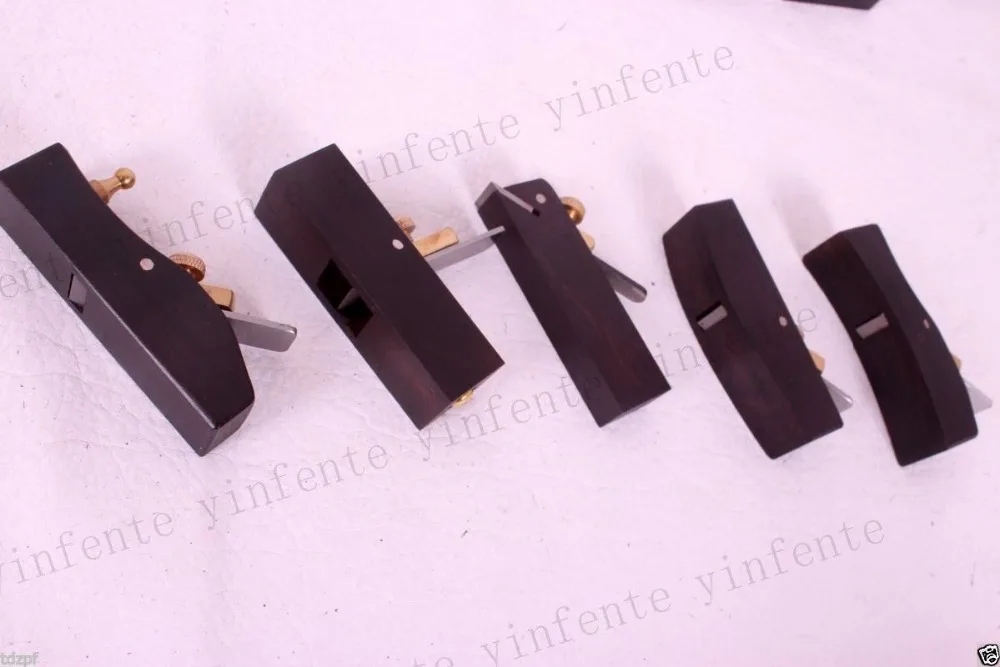 5 pcs Planes Woodworking Tools luthier Violin maker Ebony Wood durable #27-31 | Спорт и развлечения
